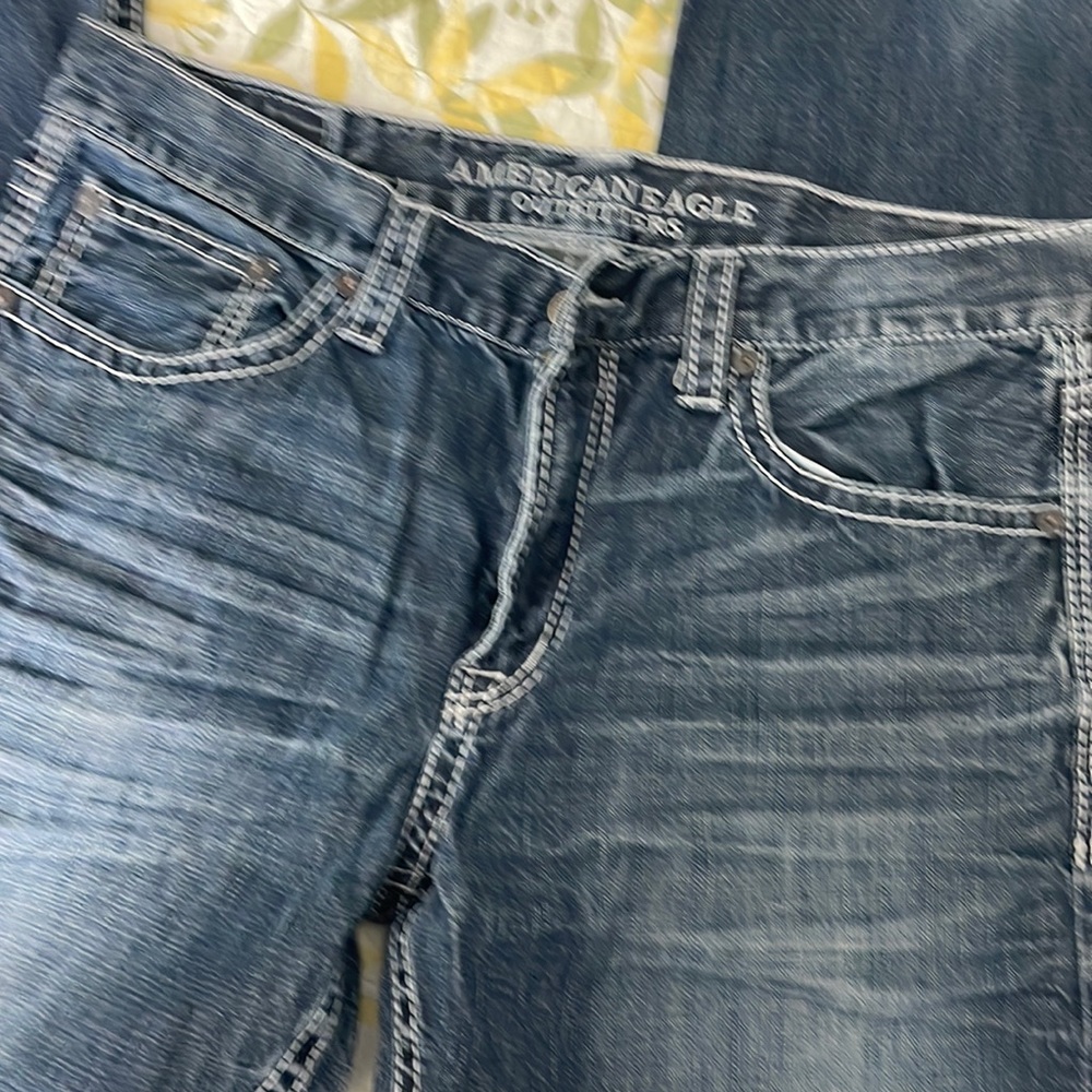 American Eagle worn out jeans 34x34